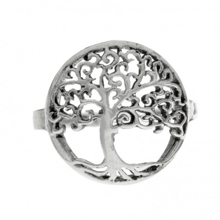 Anillo árboL de la vida Plata de Ley 925