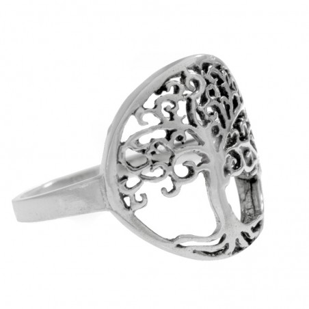 Anillo árboL de la vida Plata de Ley 925