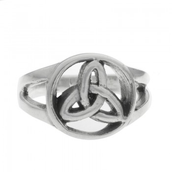 Anillo celta oxidado Plata de Ley 925