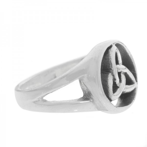 Anillo celta oxidado Plata de Ley 925