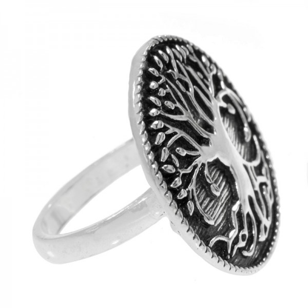 Anillo árbol de la vida Plata de Ley 925