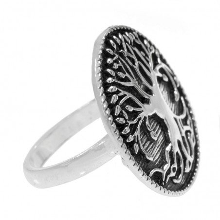 Anillo árbol de la vida Plata de Ley 925