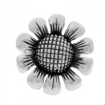 Anillo margarita grande Plata de Ley 925 - Karissma