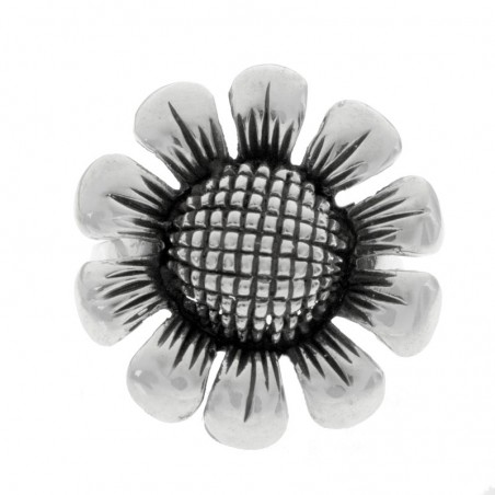 Anillo margarita grande Plata de Ley 925 - Karissma