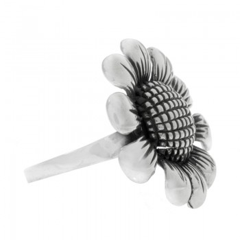 Anillo margarita grande Plata de Ley 925 - Karissma 2