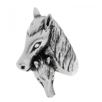 Anillo caballos Plata de Ley 925 - Karissma