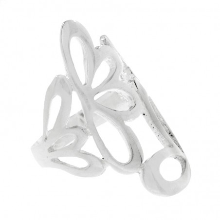 Anillo flores calado Plata de Ley 925 - Karissma