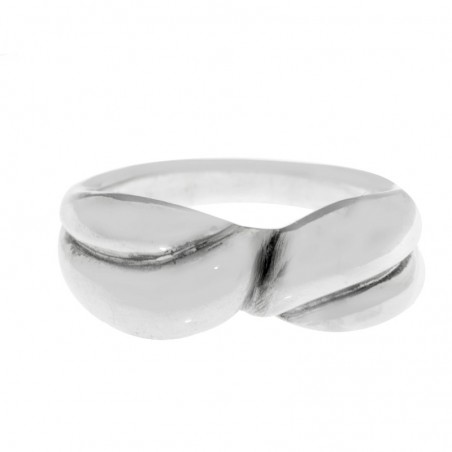 Anillo lazo Plata de Ley 925