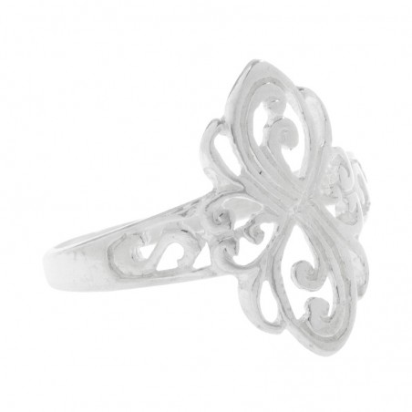 Anillo doble arabesco Plata de Ley 925