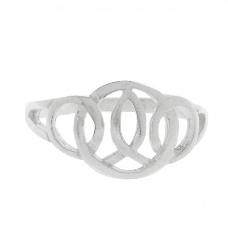Anillo Piscis Plata de Ley 925