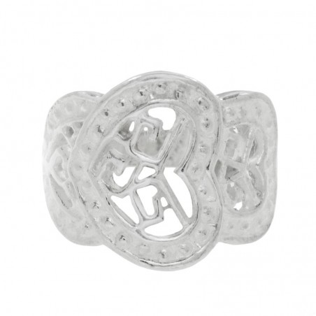 Anillo triple corazón Plata de Ley 925