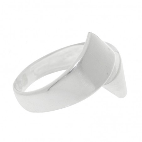 Anillo liso doble Plata de Ley 925