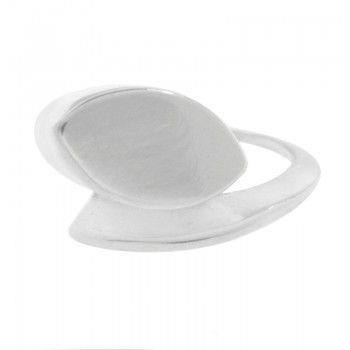 Anillo cruzadeo Plata de Ley 925