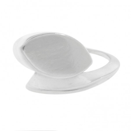 Anillo cruzadeo Plata de Ley 925