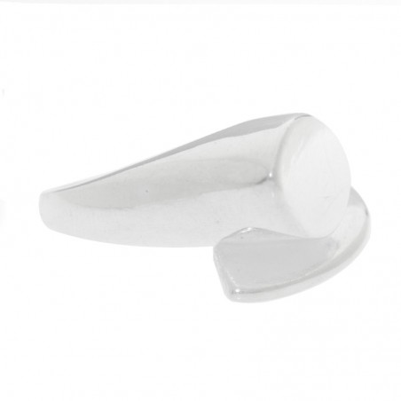 Anillo cruzadeo Plata de Ley 925