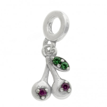 Colgante mini cerezas Plata de Ley - Karissma