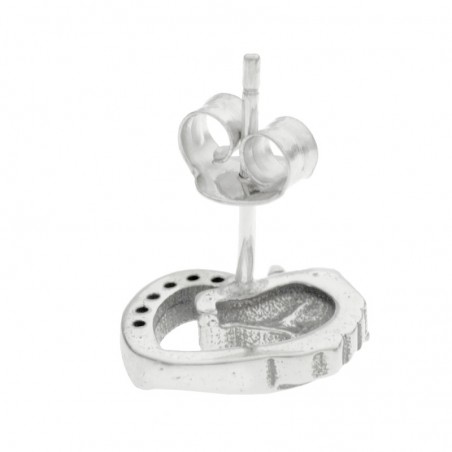 Pendientes unicornio circonitas Plata de Ley - Karissma