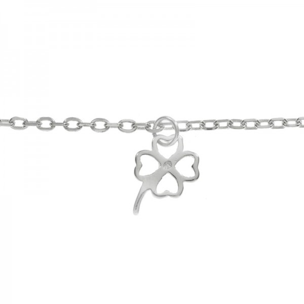 Pulsera triple trébol Plata de Ley | Karissma