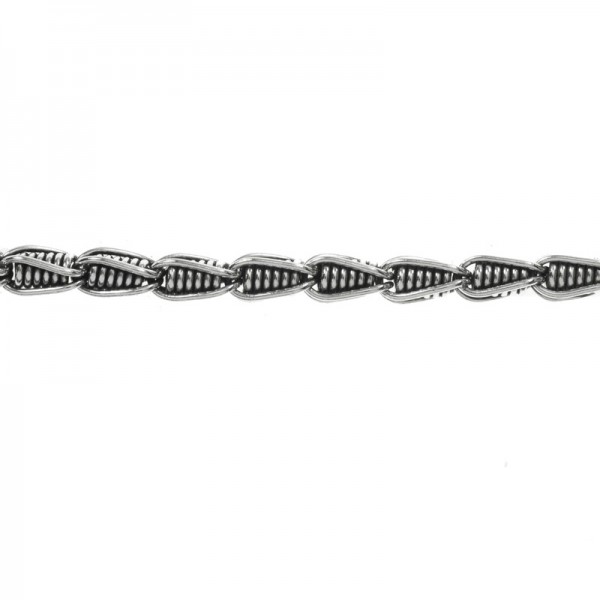 Pulsera cordón estilo balinés Plata de Ley | Karissma