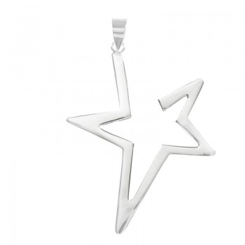 Colgante estrella abierta Plata de Ley - Karissma