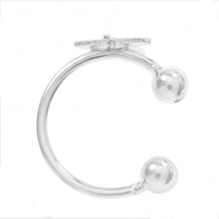Pendientes ear cuff estrella Plata de Ley - Karissma
