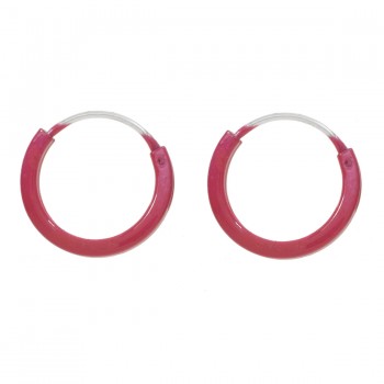 Pendientes eslmaltados varios colores Plata de Ley - Karissma 2