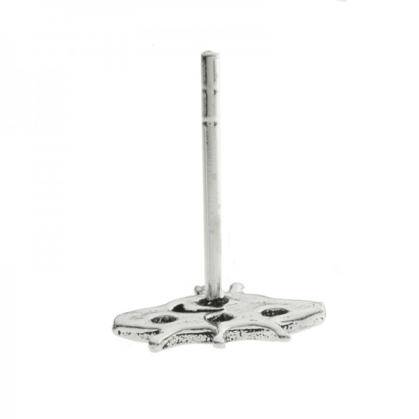 Pendientes nave extraterrestre Plata de Ley - Karissma