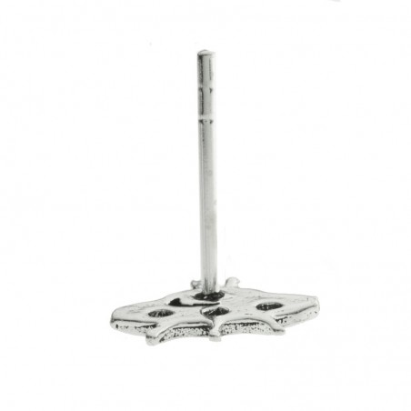 Pendientes nave extraterrestre Plata de Ley - Karissma