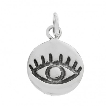 Colgante mini ojo Plata de Ley - Karissma