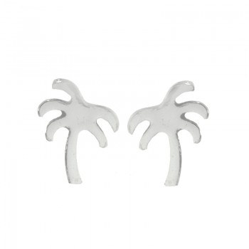 Pendientes palmera Plata de Ley - Karissma
