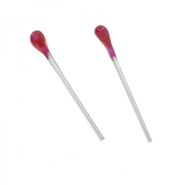 Pack 20 piercing nariz esmalte flúor Plata de Ley - Karissma