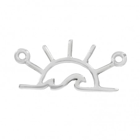 Entrepieza ola y sol Plata de Ley - Karissma