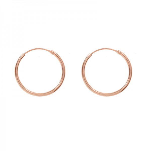 Pendientes aro mini con circonitas colgantes