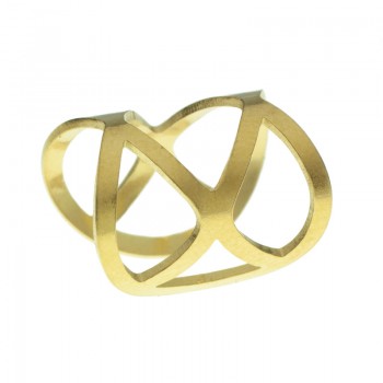 Set de pendientes con aro con ojo acero - Karissma 2