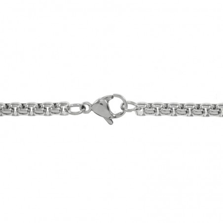 Collar rueda calada de acero hombre - Karissma