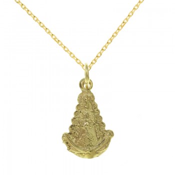 Collar medalla virgen del Rocío - Karissma