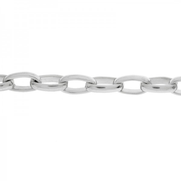 Cadena eslabón oval hombre de acero - Karissma