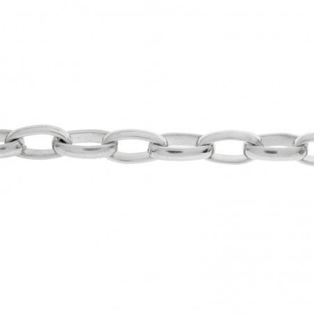 Cadena eslabón oval hombre de acero - Karissma