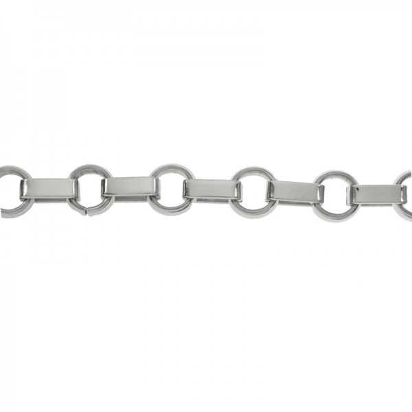 Cadena eslabón rectangular hombre de acero - Karissma