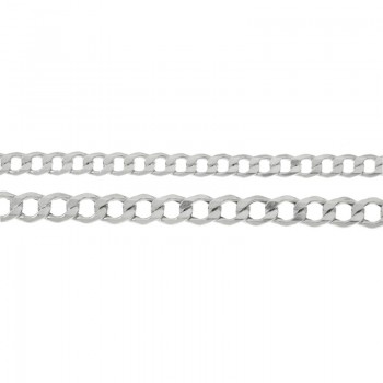 Pulsera doble eslabón grumet Plata de Ley - Karissma