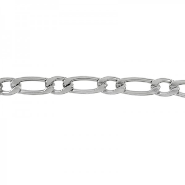 Cadena eslabón 1+1 de acero - Karissma