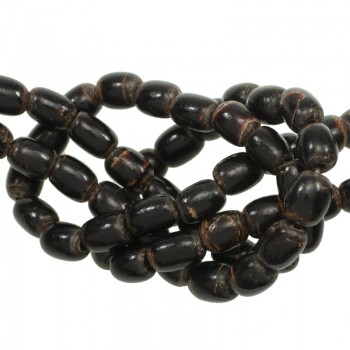 Coral negro tira de 40 cm - Karissma