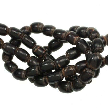 Coral negro tira de 40 cm - Karissma