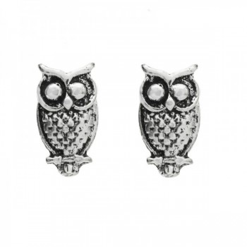 Pendientes búho Plata de Ley | Karissma 2