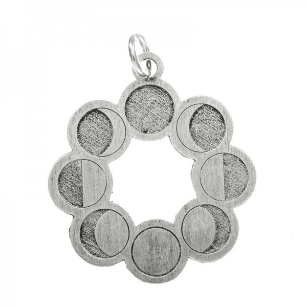 Collar fases lunares Plata de Ley | Karissma