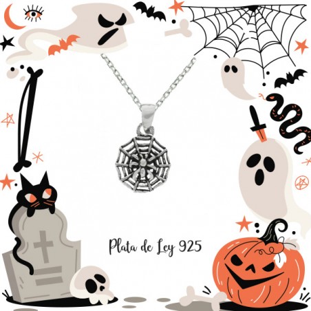Collar Spider Plata de Ley | Karissma