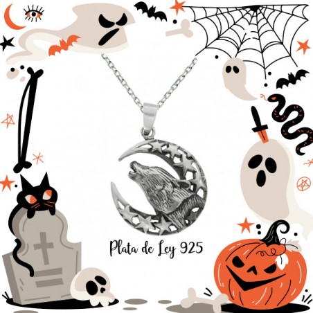 Collar lobo Plata de Ley | Karissma