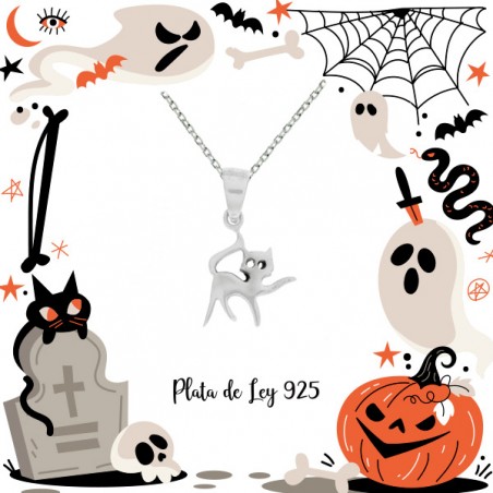 Collar gato Plata de Ley |Karissma