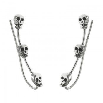 Trepadores calaveras Plata de Ley | Karissma 2