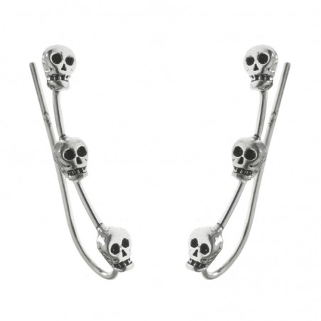 Trepadores calaveras Plata de Ley | Karissma